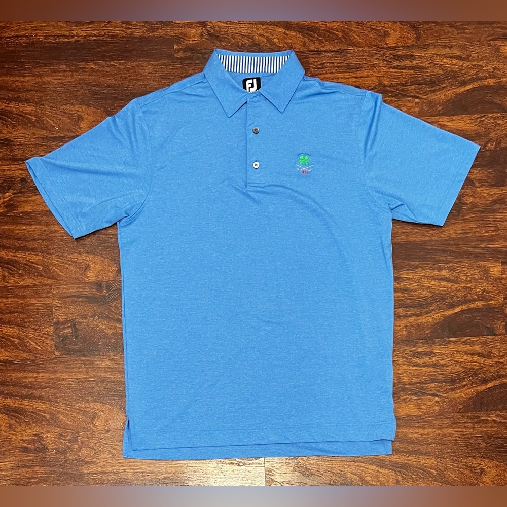 FootJoy Royal Blue Polo new without tags Men's Size M Golf Tee Shirt Performance